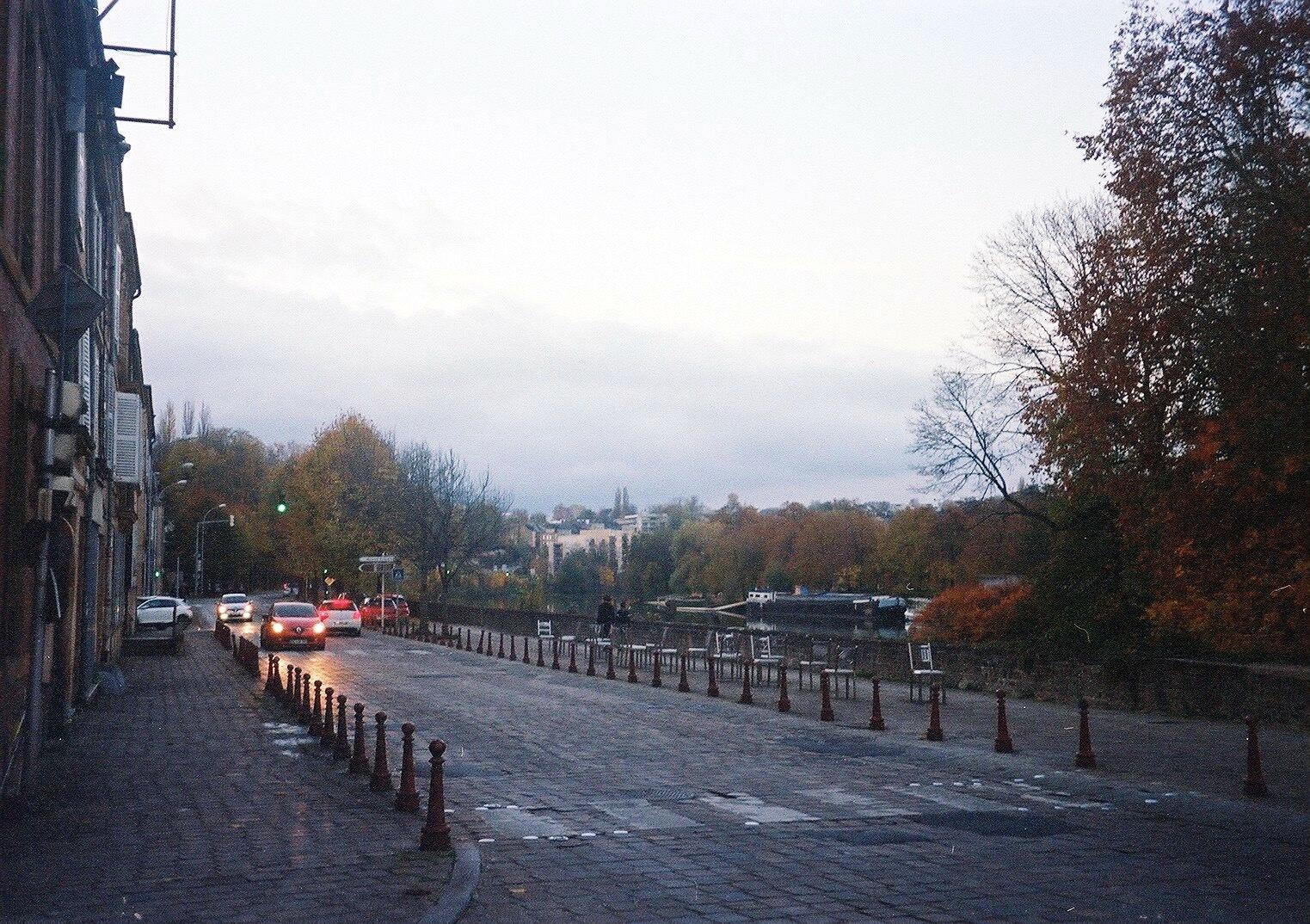 アルチュール・ランボオ通り､ランボオの青年期の実家前の道路