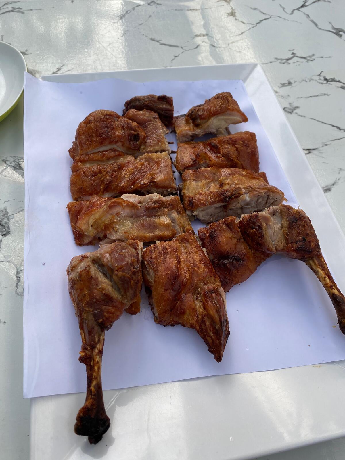 ▲鴨の丸焼き
