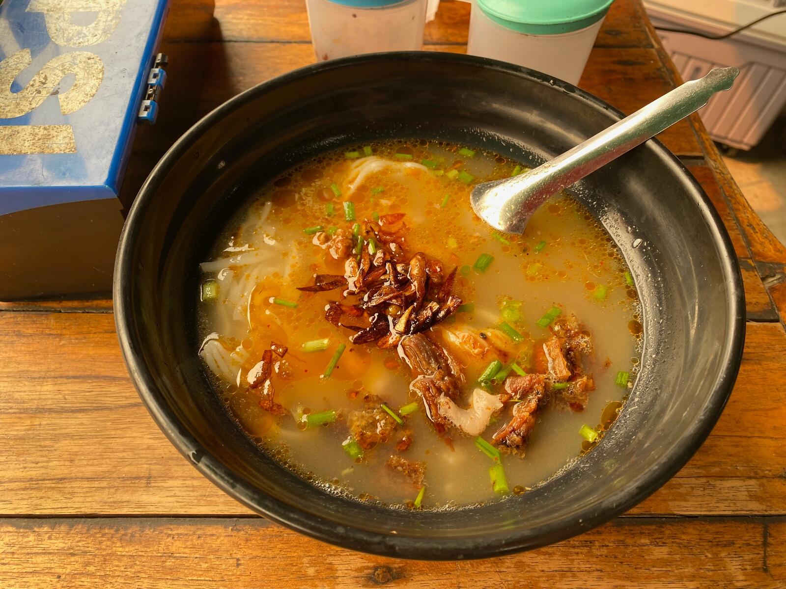 ▲料理の名前を忘れた｡美味しかった｡
